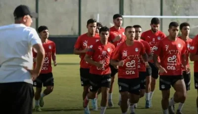 ٣٩ رياضيًا في معسكر منتخب الشباب تحضيرًا للمباراة الودية مع الكويت الأوليمبي اليوم