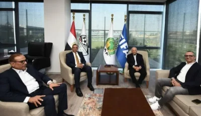 أبو ريدة يلتقي بنائب وزير التعليم لتوقيع مذكرة تعاون لاكتشاف المواهب.