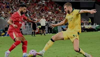 محمد صلاح يلعب 45 دقيقة.. ميلان يتغلب على ليفربول بأربعة أهداف ودياً