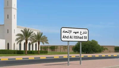 بلدية عجمان تفتتح شارع عهد الاتحاد