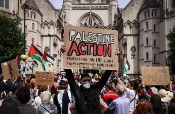 إجازة «فلسطين أكشن» استئناف قرار حظرها في المملكة المتحدة