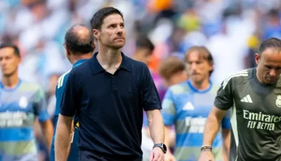 مؤتمر تشابي ألونسو عقب خسارة ريال مدريد أمام باريس سان جيرمان