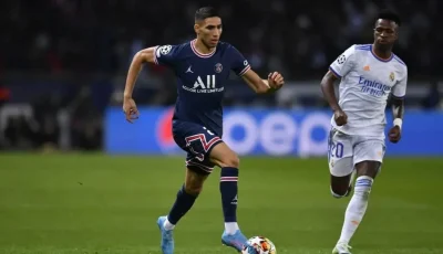 ما هو الأداء الذي قدمه أشرف حكيمي في مواجهاته السابقة مع ريال مدريد؟