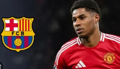 ماركوس راشفورد يتواجد في تمارين برشلونة