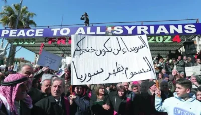 الأوضاع في سوريا تدل على مخططات لتقسيم البلاد وتهديد وحدتها