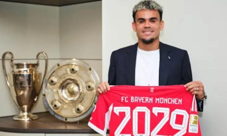 بايرن ميونخ يعلن رسمياً التعاقد مع الكولومبي لويس دياز حتى عام 2029