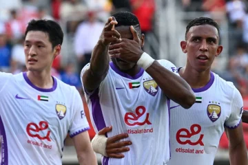 تقرير وأهداف المباراة الودية بين العين واتحاد تواركة