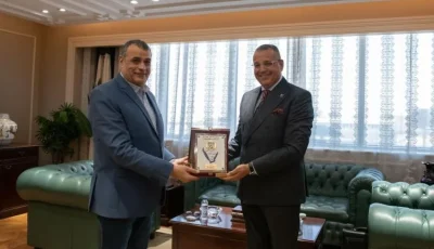 وزير الدولة للإنتاج الحربي ومحافظ جنوب سيناء يتناولان سبل تعزيز التعاون المشترك