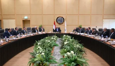 وزير النقل يتولى رئاسة الاجتماع العام العادي للشركة القابضة للنقل البحري والبري.
