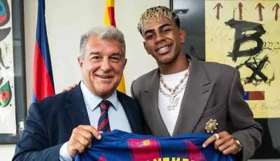 أرتدي القميص رقم 10 في برشلونة بعد أنسو فاتي وليس ميسي