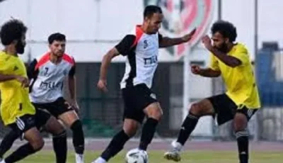 الزمالك يتعرض للهزيمة أمام وادي دجلة بهدف في مباراة ودية استعدادًا للموسم.