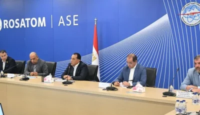 مدبولي يزور موقع بناء المحطة النووية في الضبعة