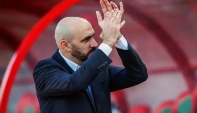 الركراكي يعتذر عن اللقاء الودي مع منتخب الأرجنتين