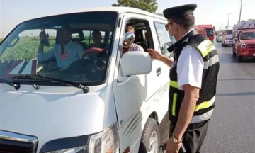 إحباط 1113 انتهاكاً مرورياً على الطريق الإقليمي في غضون 24 ساعة