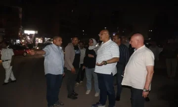 محافظ القليوبية يراقب جهود التنظيف وإزالة التعديات في مدينة الخصوص