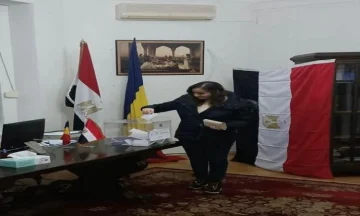 المصريون في أرمينيا يستمرون في الحضور للإدلاء بأصواتهم في انتخابات مجلس الشيوخ.