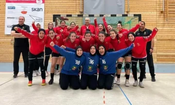 منتخب مصر للناشئات في كرة اليد ضمن المجموعة الأولى ببطولة أفريقيا في الجزائر